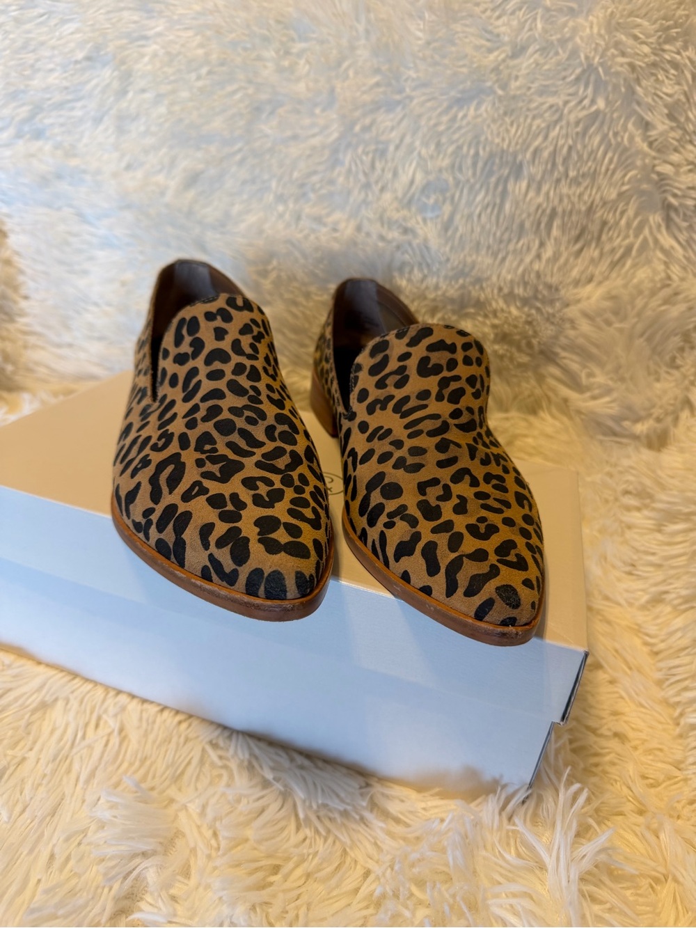 Leopard Print Loafers